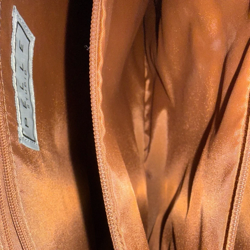 Pelle Studio Classic Brown Leather Satchel - Picture 2 of 8